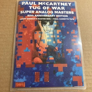 PAUL McCARTNEY TUG OF WAR Super Analog Masters 40th-Anniversary Edition 2CD ポストカード付 
