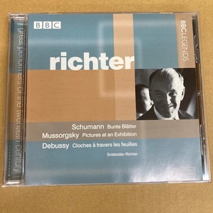 BBC LEGENDS BBCL4103-2 リヒテル シューマン:色とりどりの小品/ムソルグスキー:組曲「展覧会の絵/ドビュッシー：葉ずえを渡る鐘の音 