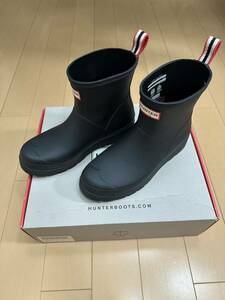 HUNTER Hunter rain boots US7 24cm