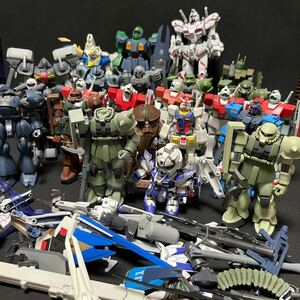 ガンプラ　プラモデル　機動戦士ガンダム　パーツ取り　部品欠品破損有　現状　ジャンク　まとめ売り