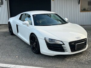 【Audi R8 ホワイト beautiful condition 故障無し 書類無し 部品取り 】