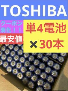 【30本】長持ち アルカリ乾電池　単4電池　単4 単4形　単四