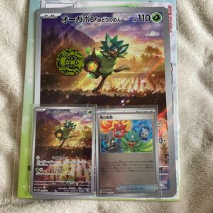 ポケモンカード　ジャンボカードセット　オーガポン