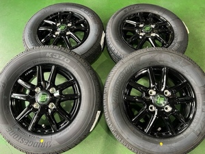 2024年製 新品ブリヂストン ザインSS 12インチ 3.5J+45 4-100 145/80R12 80/78N 軽トラ 軽バン キャリイ ハイゼット アクティ サンバー