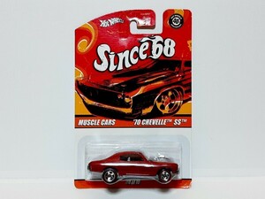 ホットウィール　HW　'70 CHEVELLE SS　シェベル　Since68　USカード　レッドライン　メタルシャーシ　シェビー　シボレー