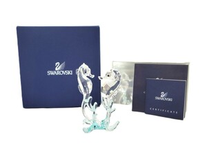 (FU) SWAROVSKI/ Swarovski crystal 885589 seahorse ...si- hose ornament (FU2381)