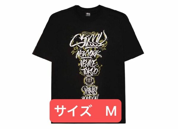 Stussy Born x Raised Handstyles Tee "Black"