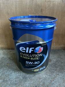 elf EVOLUTION R-TECH ELITE 5W-30 Elf Evolution a-ru Tec Elite 20L pail can new goods 