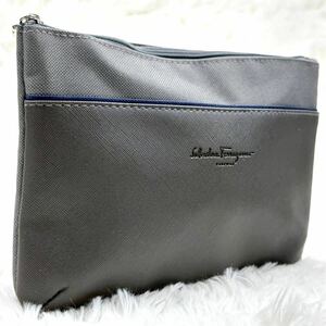 1円【新品未使用】 Salvatore Ferragamo サルヴァトーレ フェラガモ セカンドバッグ クラッチバッグ ポーチ 