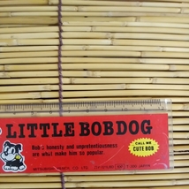 昭和レトロ■LITTLE BOB DOG 定規(さし) レッド＆ブラック_画像8