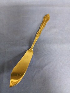 昭和レトロ■Pearl パール金属 アンティーク花柄 バターナイフ 