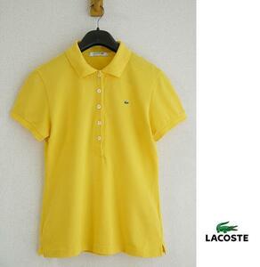 定価12100円　ラコステ　LACOSTE　可愛いお色ストレッチピケポロシャツ♪