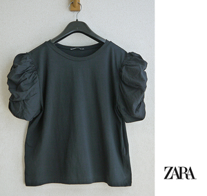 ★ザラ　ZARA　ボリューム袖カットソー♪