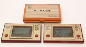  nintendo Game & Watch DONKY KONG / OCTPUS / CHEF that time thing ( junk treatment / electrification operation verification settled / present condition goods /3 point / summarize )
