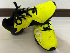 アシックス レーザービーム 1154A137 asics LAZERBEAM SH イエロー　黄色　23.0