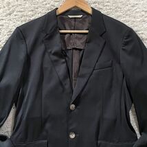 極美品/Lサイズ●最高級 ポールスミス コレクション 春夏 テーラードジャケット Paul Smith Collection コットン ストレッチ シェルボタン_画像3