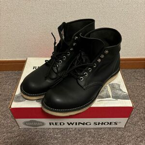 レッドウィング 8165 RED WING アイリッシュセッター ワークブーツ 黒 ブーツ プレーントゥ REDWING