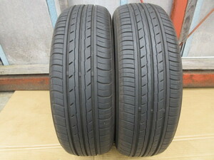 a夏114 ヨコハマ BlueEarth-ES ES32 175/65R14 82S 2022年 中古 タイヤ 2本 ♪ YOKOHAMA ブルーアース