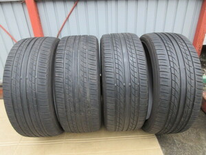 b夏132 ヨコハマ DNA ECOS ES300 205/40R17 80W 中古 タイヤ 4本 ♪ YOKOHAMA エコス