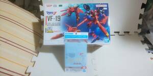  Bandai HG 1/100 Macross VF-19 modified fire - bar drill - sound booster equipment & decal new goods unopened Mobile Suit Gundam 