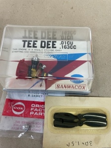 124 COX TEE DEE 01 [ plug propeller attaching ] unused 