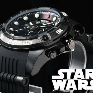 【定価15万】公式スターウォーズ特別限定モデル ダースベーダー 世界限定1977本 100m防水 セイコー製ムーブ搭載 メンズ INVICTAの画像7