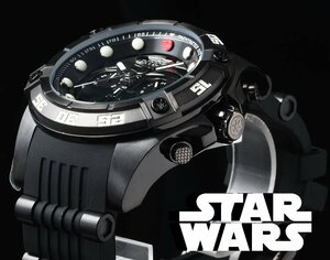 【定価15万】公式スターウォーズ特別限定モデル ダースベーダー 世界限定1977本 100m防水 セイコー製ムーブ搭載 メンズ INVICTA