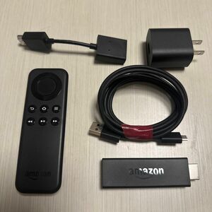 Amazon Fire TV Stick W87CUN 2014年発売 第一世代 アマゾン（リモコン: CV98LM） 箱無し