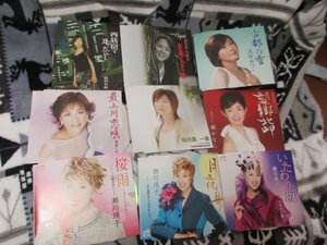 演歌女性【９シングルCD】プラケース無し//「瀬川瑛子３枚」「水森かおり２枚」「一葉」「あさみちゆき」「音羽しのぶ」「南かなこ」