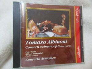 アルビノーニ：5声の協奏曲集 Op. 9, Nos. 1-6 【CD】 コンチェルト・アルモニコ・ブダペスト