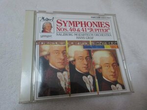 モーツァルト：交響曲：第40・41番「ジュピター」 【CD】ハンス・グラーフ(指揮)ザルツブルク・モーツアルテウム管弦楽団