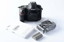 Nikon D850 ボディ 完動品 150,000円スタート180,000即決_画像1