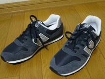 New Balance スニーカー　ML373CC2 ネイビー×グレー 26cm_画像1