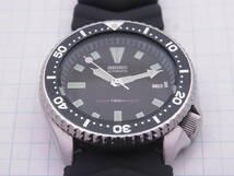 ● セイコーSEIKO デイトダイバー 5th モデル SCUBA DIVERS 7002-7000 A1 赤RESIST 自動巻 ビンテージ時計_画像10