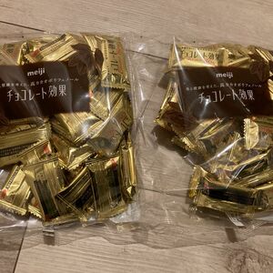 明治 チョコレート効果 カカオ86%大容量ボックス から2袋