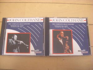即決：The John Coltrane quartet /The complete Graz concert Vol1 Vol.2 セット