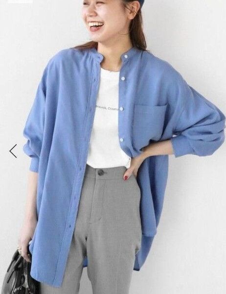 JOURNAL STANDARD relume バンドカラーシャツ