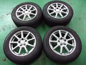 送料無料【GRASS】ノア、VOXY他！6.5J×16+48　PCD114.3-5穴☆2020年　iceGUARD IG60　205/60R16[中古]