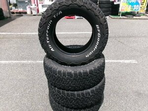 送料無料【BFGOODRICH】オールテレーン♪AII-rrain T/A　KO2☆265/65R17☆8分☆4本　2022年製[中古タイヤ] タイヤ＆ホイール招き　長野大橋