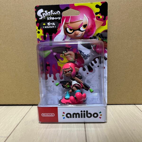 ガール　ネオンピンク　amiibo 新品未開封