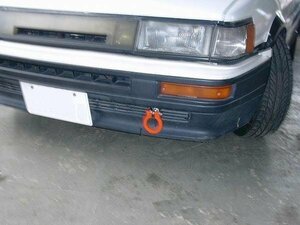 即決新品！レビン、トレノ(AE86)牽引フックフロント可倒式［T］