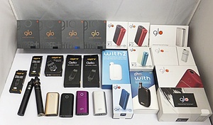 【まとめ・ジャンク】電子タバコ 使用品・未チェック品 大量セット グロー/gol/aspire/アスパイア/VAPE/ベイプ/with/HYPER/pro/ 等