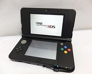 【ジャンク扱い・本体のみ】Nintendo New 3DS ブラック 任天堂