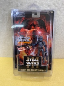 STARWARS スターウォーズ REVENGE OF THE SITH　SrarWarsShop.com限定　COVERT OPS CLONE TROOPER ケース付き 新品未開封！！