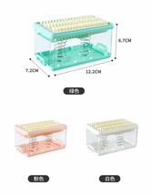 ★大人気★ ホワイト 白 石鹸ケース ブラシ付き ウタマロ石鹸 石鹸台 上履き 子供服 襟 袖 くつ下 ユニホーム 頑固汚れ_画像3
