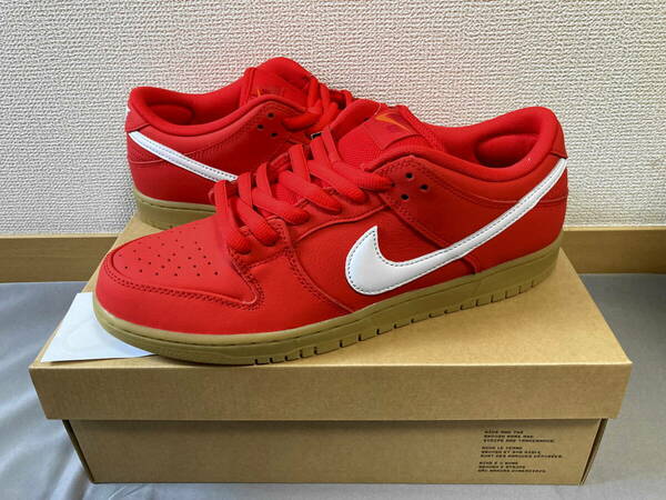 ★国内正規★新品★NIKE SB DUNK LOW PRO RED GUM us11(29cm) FJ1674-600 ナイキ ダンク エスビー レッド ガム