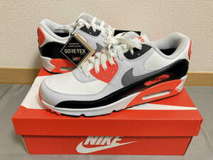 ★国内正規★新品★NIKE AIR MAX 90 GTX BRIGHT CRIMSON us11(29cm) FD5810-101 ナイキ エア マックス GORE-TEX ゴアテックス INFRARED