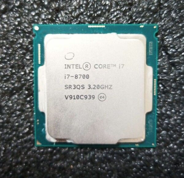 Intel Core I7 8700 正常動作品