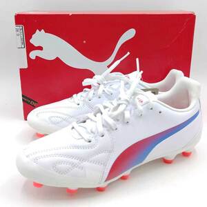 【中古】プーマ サッカースパイク プーマキング ヒーロー 21 HG 26cm 106555-02 メンズ PUMA 土 人工芝