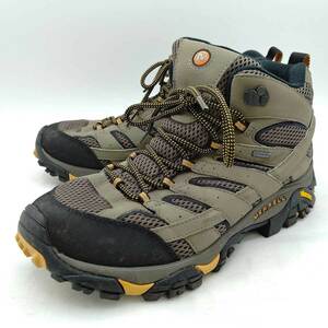 【中古】メレル MOAB2 MID GORE-TEXR WIDE WIDTH 登山靴 トレッキング シューズ 27.5cm J06057W メンズ MERRELL